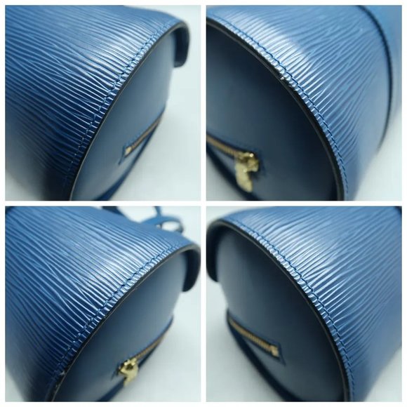 Louis Vuitton Soufflot  Blue W/P Epi Leather Shoulder Bag 574-022625 - Picture 6 of 12